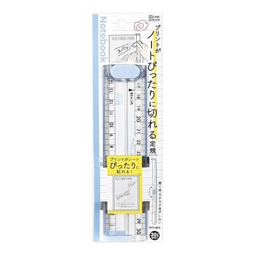 クツワ ノートぴったりに切れる定規 XS06