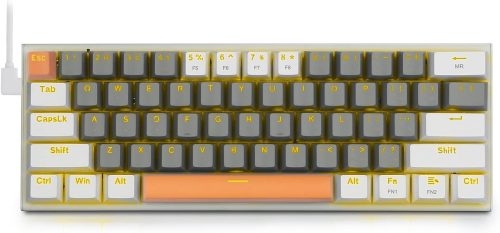e元素 メカニカルキーボード61キー 60%小型コンパクトキーボード