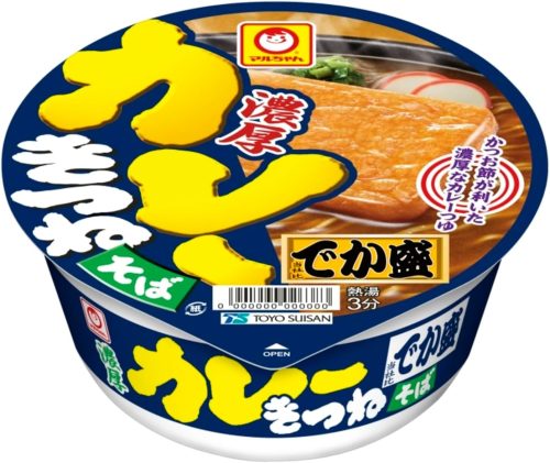 東洋水産 濃厚カレーきつねそば でか盛