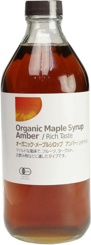 ナチュラルキッチン オーガニック・メープルシロップ アンバー リッチテイスト