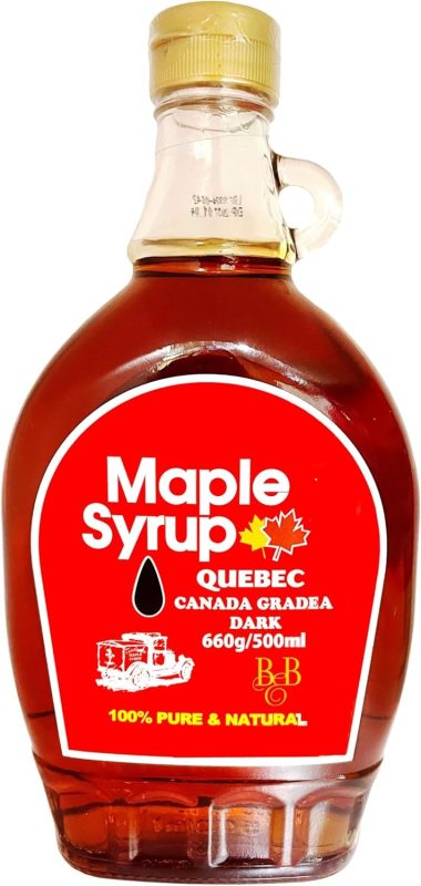 ボーアンドボン メープルシロップ カナダグレードA ダークロバストテイスト