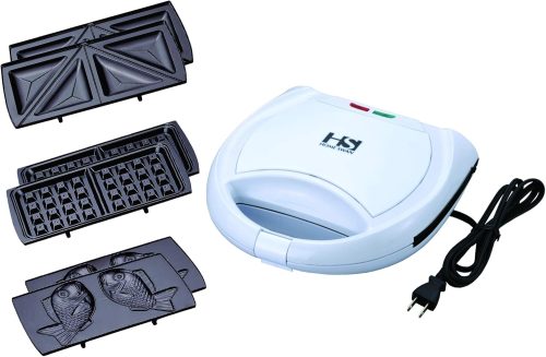 新津興器 HOMESWAN ホットサンドメーカーたい焼きプレート付き