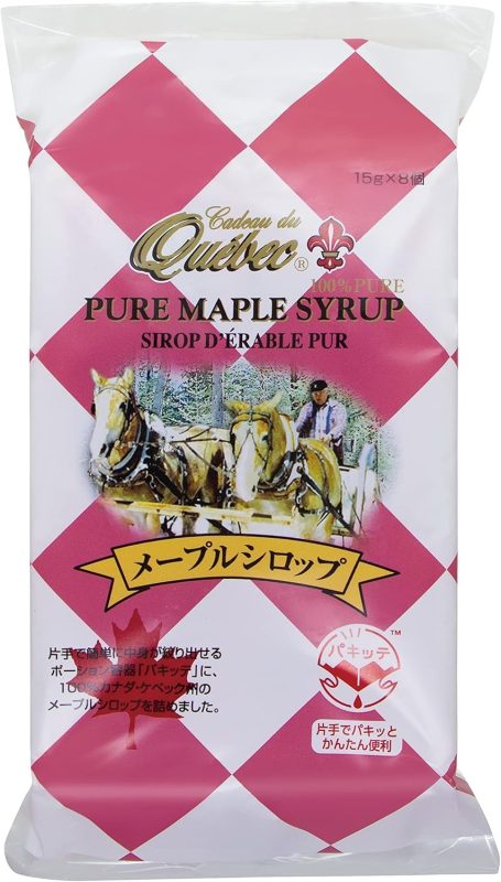 カドデュケベック メープルシロップ パキッテ