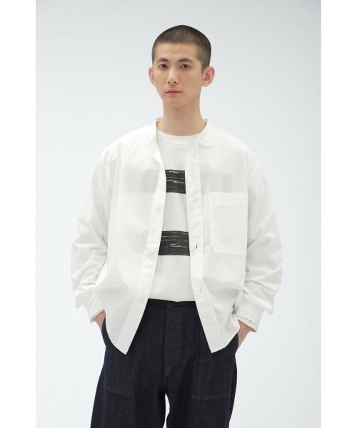 マーガレット・ハウエル(MARGARET HOWELL) GARMENT DYE COTTON POPLIN