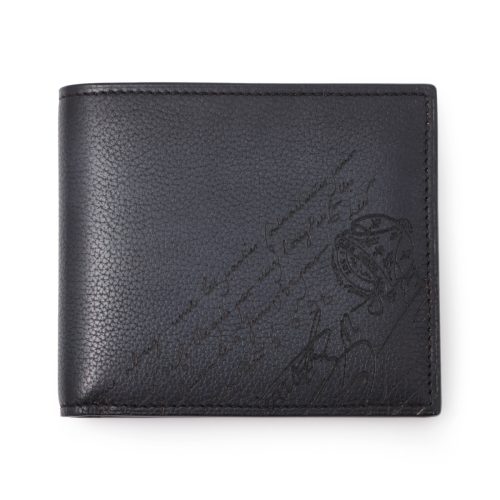 ベルルッティ(BERLUTI) マコレ スクリットレザー コンパクトウォレット
