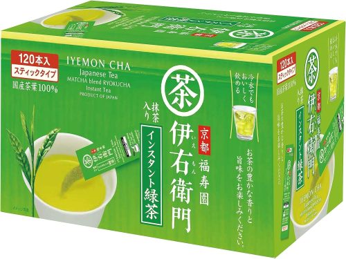 宇治の露製茶 伊右衛門 抹茶入りインスタント緑茶スティック