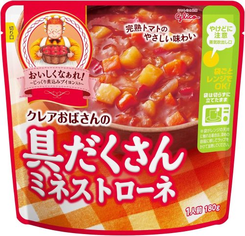 江崎グリコ クレアおばさんの具だくさんミネストローネ