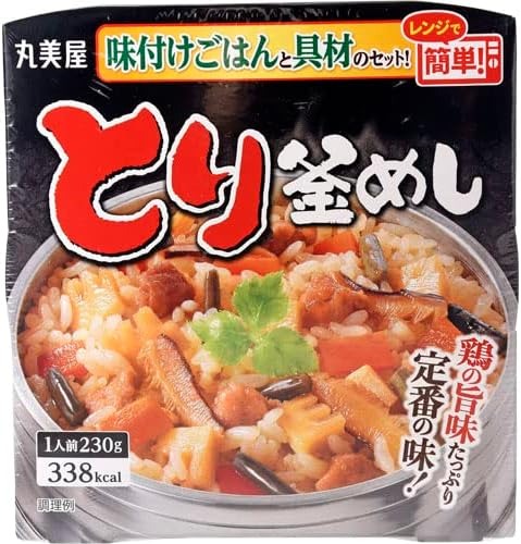 丸美屋食品工業 とり釜めし 味付けごはん付き