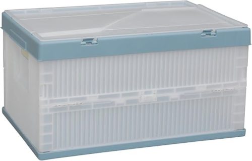 アイリスオーヤマ(IRIS OHYAMA) フタ付折りたたみコンテナ 26L