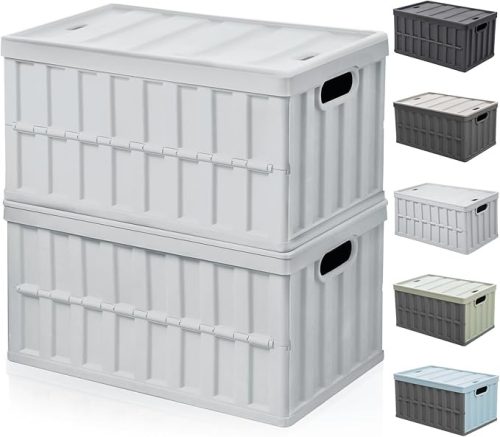 Hellozebra 蓋つき 収納ボックス