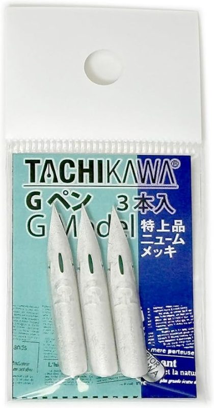 タチカワ  ペン先 Gペン ニューム 特上品 3本入