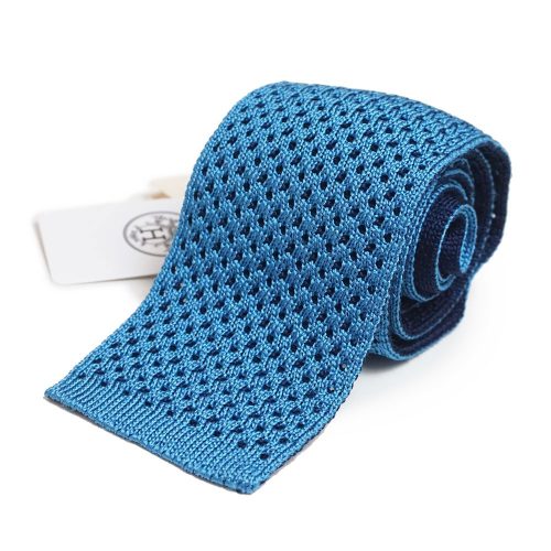 エルメス(HERMES) アジュレ ニットタイ