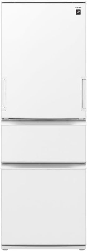 シャープ(SHARP) 冷蔵庫 どっちもドア SJ-PW37P