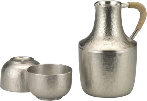 大阪錫器 酒器セット 弥生