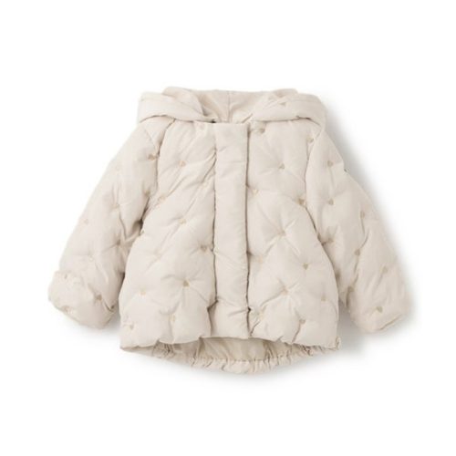 プティマイン(petit main) ハート刺しゅう中綿ジャケット