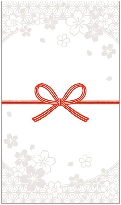 ササガワ(SASAGAWA) ポチ袋 結びポチ 五型 桜華 5-3879