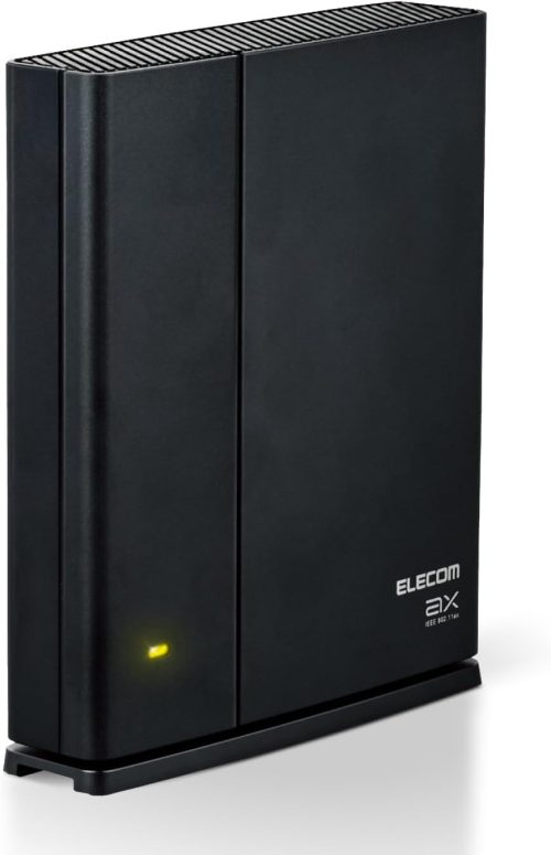エレコム(ELECOM) Wi-Fi 6(11ax) 1201+574Mbps 中継器 WSC-X1800GS2-B