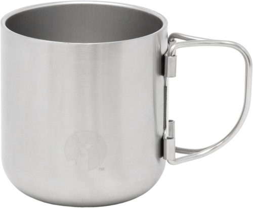 キャプテンスタッグ(CAPTAIN STAG) CS 真空折りたたみハンドルマグカップ300 シルバー UE-3595