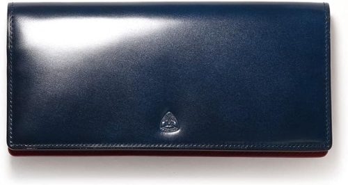 フジタカ(FUJITAKA) フォール オイルコードバン 通しマチ かぶせ長財布