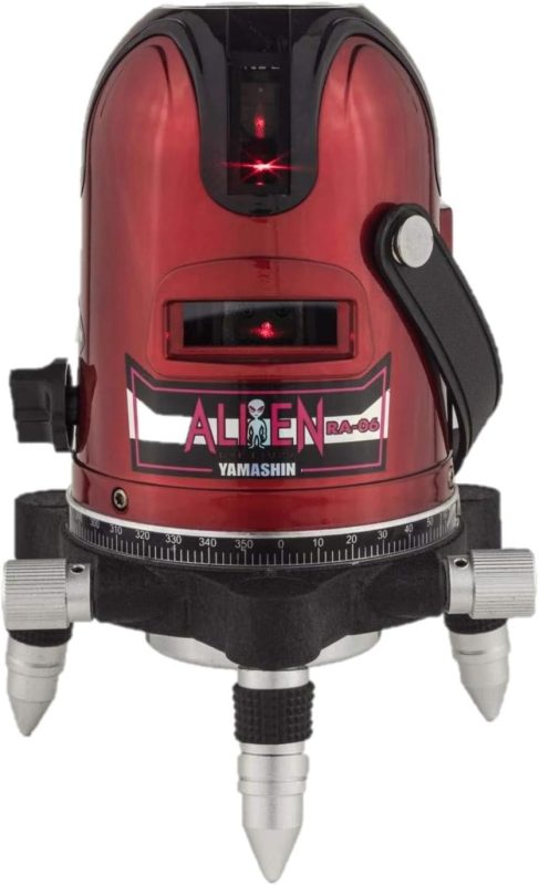 山真製鋸(Y'sGOD JAPAN) レーザー墨出し器 レッドエイリアン RA-06