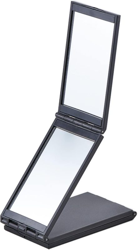 アイメディア(AIMEDIA) 4面どこでもミラー ブラック