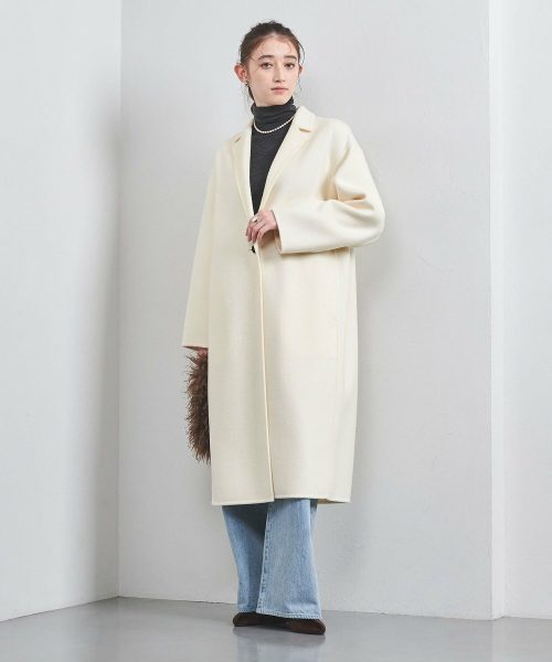 ユナイテッドアローズ(UNITED ARROWS) リバー テーラード ロングコート