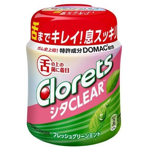 モンデリーズ クロレッツ シタCLEAR フレッシュグリーンミント