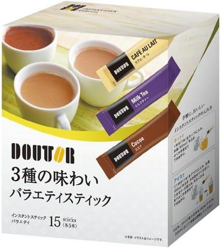 ドトールコーヒー 3種の味わいバラエティスティック