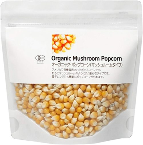ナチュラルキッチン オーガニックポップコーン マッシュルームタイプ