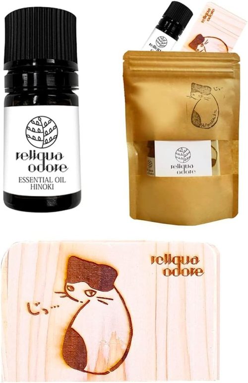 STORE白い箱 国産土佐ひのき アロマディッシュ じっ…&精油