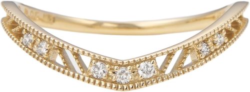 アガット(agete) K10ダイヤモンドリング