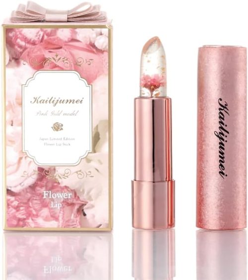 カイリジュメイ(Kailijumei) フラワーリップ ピンクゴールドモデル フラワーブルームシリーズ