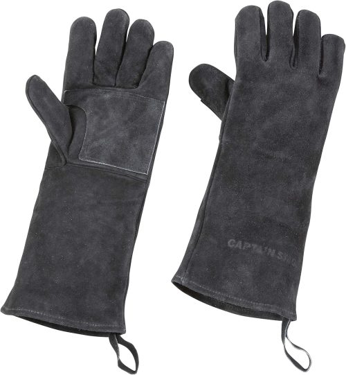 キャプテンスタッグ(CAPTAIN STAG) アウトドア ロングレザーグローブ UG-3280