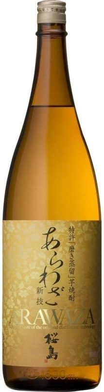 本坊酒造 芋焼酎 あらわざ桜島