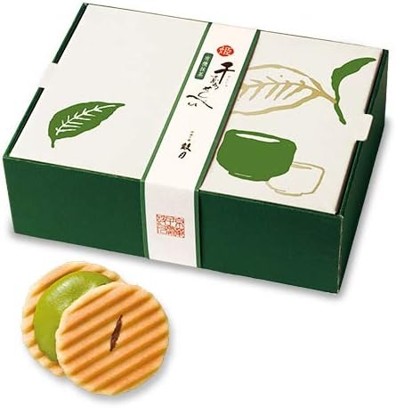 鼓月 姫千寿せんべい 有機抹茶