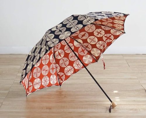 小宮商店 伊砂文様 折りたたみ傘