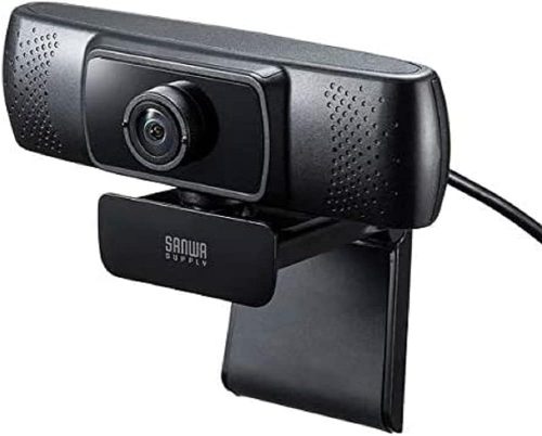 サンワサプライ(SANWA SUPPLY) ワイヤレス広角WEBカメラ CMS-V43BK-3