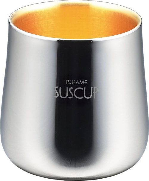 O・S 18-8ステンレス二重構造ファッションタンブラー 内面24金メッキ SCW-7G