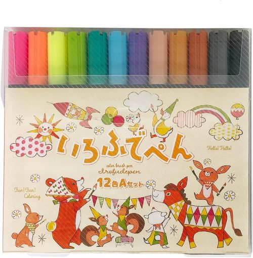 コクヨ(KOKUYO) いろふでぺん12色Aセット KE-AC34-12A
