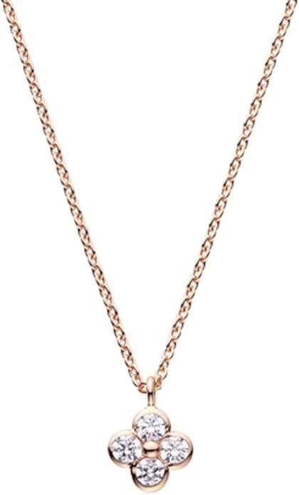 VAヴァンドーム青山(VA Vendome Aoyama) シルバー ジルコニアフラワーネックレス