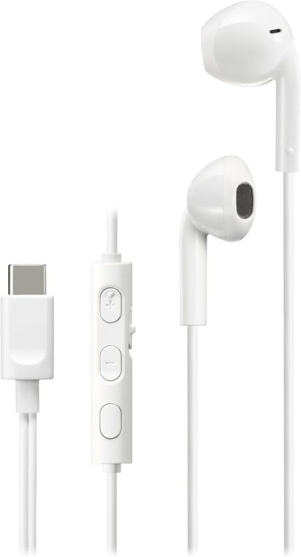 ジェーブイシー(JVC) マイク付きUSB Type-C 開放型イヤホン HA-FR17UC