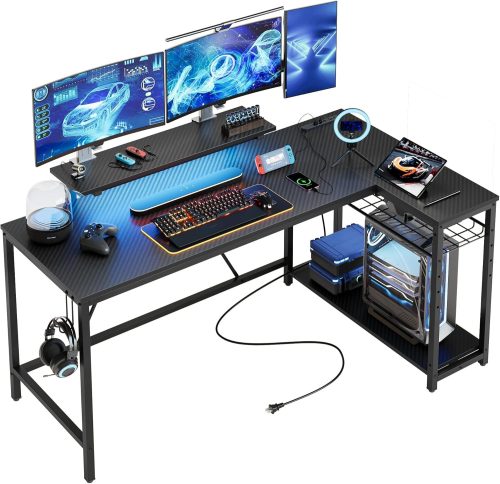 Bestier ゲーミングデスク L字型