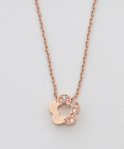 マリークヮント(MARY QUANT) ハーフストーンデイジー ネックレス