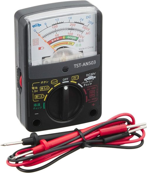オーム電機(OHM) アナログテスター 家庭用 TST-AN503 08-1287