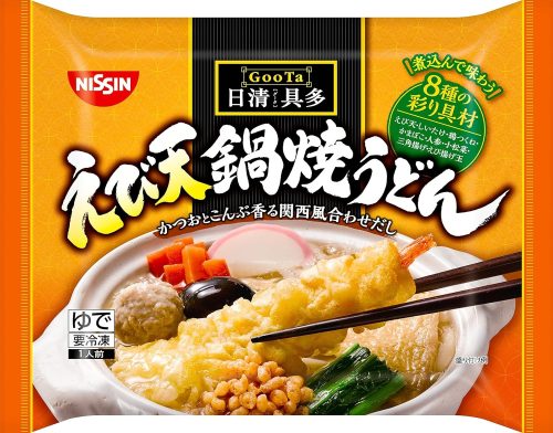 日清食品冷凍 冷凍 日清具多 えび天鍋焼うどん
