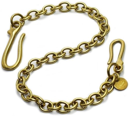 レザーワークスカオス オリジナル(LeatherWorks CHAOS ORIGINAL) 3.0mm 真鍮ウォレットチェーン