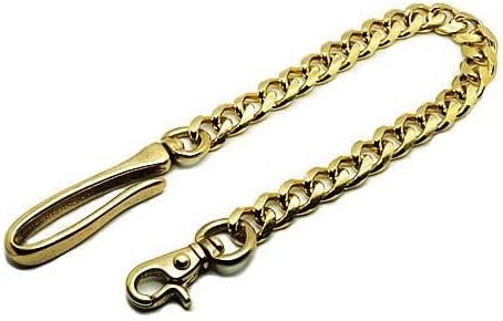 ブラスストア(BRASS STORE) ショート 喜平 真鍮ウォレットチェーン