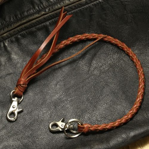 革工房パーリィー オイルレザーウォレットチェーン