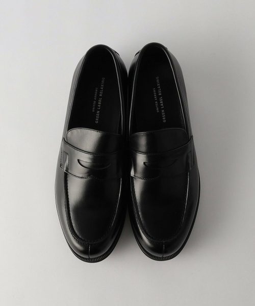 ユナイテッドアローズ グリーンレーベルリラクシング(UNITED ARROWS green label relaxing) レザー ローファー V3 シューズ