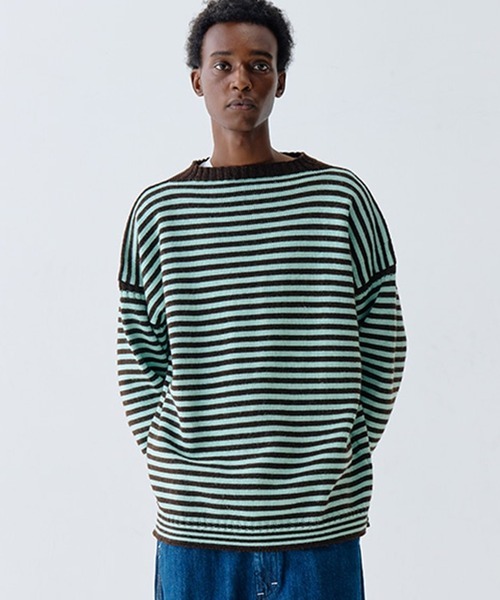 ル トリコチュール(Le Tricoteur) Striped Traditional Guernsey Jumper